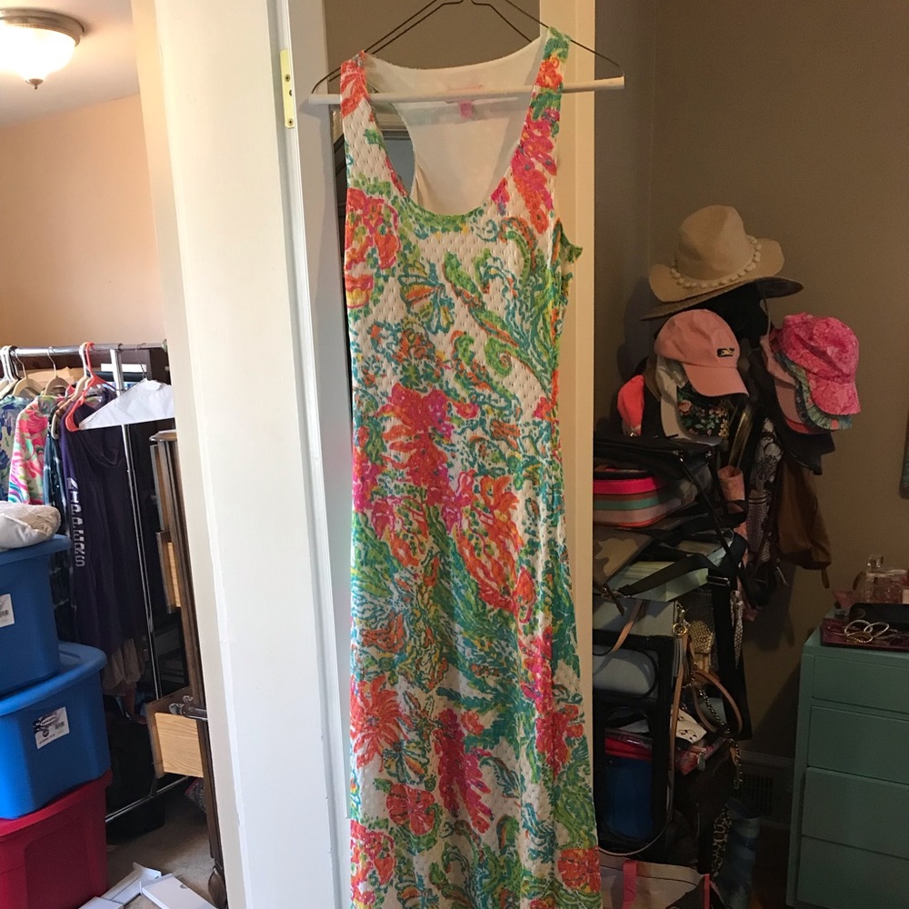 Lilly Pulitzer maxi dress size small